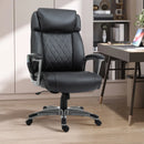 Black High Back Massage Office Chair with Vibration & Armrest