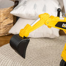 Yellow Kids Ride-On Digger Toy with Shovel & Horn for Ages 1-3