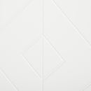 White Bathroom Wall Cabinet with Door and Shelves