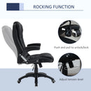 Black Ergonomic Office Chair with Armrests & Adjustable Height