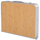 3ft Portable Aluminium Folding Picnic Table - Blue