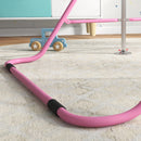 Adjustable Pink Kids Gymnastic Bar
