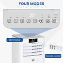 Portable 3-in-1 Air Conditioner - White, 7000 BTU