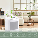 10L/Day Portable Dehumidifier - Quiet Electric Moisture Control (White)
