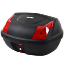 48L Motorcycle Trunk Storage Box - Black