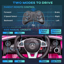 Kids Pink Licensed Electric Ride On Car with Remote Control