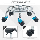 Black Salon Saddle Stool for Massage, Spa, Clinic, Beauty, Hairdressing, Tattoo