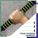 20kg Green Adjustable Weight Dumbbells Set with Barbell, Kettlebell & Push Up Stand