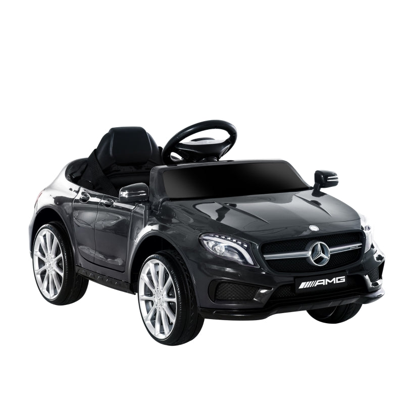 Black Mercedes Benz GLA 6V Kids Electric Ride On Car with Remote Control