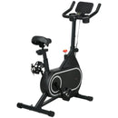 Magnetic Indoor Cycling Bike - Red, Silent Flywheel, LCD Display, Tablet Holder