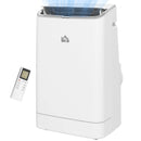 Portable White Air Conditioner with WiFi, Dehumidifier & Fan - 14,000 BTU