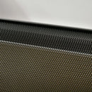 Black Portable Electric Space Heater - 2 Heat Settings