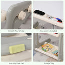 Blue Kids 2-in-1 Whiteboard Table & Chair Set