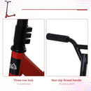 Red Lightweight Steel Stunt Scooter for Teens