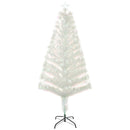 5ft White Fiber Optic LED Christmas Tree - Holiday Home Xmas Decor