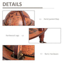 Retro Style Globe Shaped Mini Bar Drink Cabinet - Black