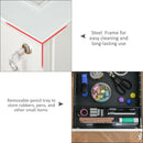 White 2-Drawer Lockable Steel File Cabinet for A4/Letter/Legal Files