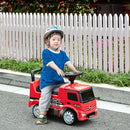 Red 3-in-1 Ride-On Mercedes Truck for Kids 12-36 Months