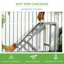 Chicken Run with Activity Shelf and Cover, 3x2x2m, Green