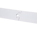 6FT White Rustic Sliding Barn Door Hardware Kit