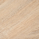 Foldable Drop-Leaf Dining Table with Storage Shelf - White