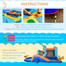Narwhal Blue Kids Inflatable Bouncy Castle Set