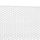 Dark Green 1m x 25m Foldable PVC Coated Chicken Wire Mesh Fence