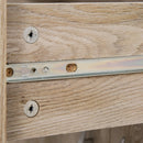 Modern White Kitchen Storage Cabinet with Adjustable Shelves and Drawers