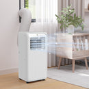 Portable 7,000 BTU Air Conditioner - White, Dehumidifier, Timer, Wheels, Window Kit