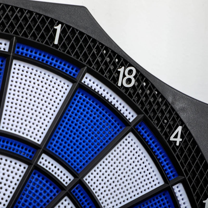 Electronic Dartboard Set - 31 Games, 8 Players - Red