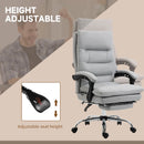 Grey Ergonomic Office Chair with Massage and Heating