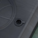 Red Portable Outdoor Basketball Hoop Stand - Adjustable Height, Sturdy Rim, Stable Base