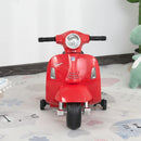 Red Vespa Licensed 6V Kids Electric Motorbike Ride-On Toy