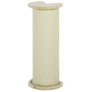 Beige 85cm Cat Scratching Post with Sisal Rope & Plush