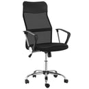 Black Ergonomic Mesh Office Chair with Adjustable Height & Tilt