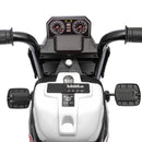 3-in-1 Toddler Trike & Balance Bike with Headlight & Music - White