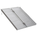 3ft Portable Aluminum Wheelchair Ramp - Silver