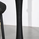 Black Round Metal Dining Table
