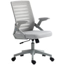 Grey Adjustable Height Mesh Back Work Chair - 44-53.5cm