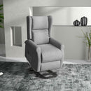 Grey Electric Power Lift Recliner Chair for Elderly with Remote Control