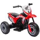 Red 3-Wheel Kids Electric Motorbike with Horn - Ages 18-36 Months