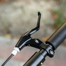 Blue Folding Kick Scooter with Adjustable Height and Dual Brake