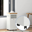 Portable 3-in-1 Air Conditioner - White, 10000 BTU, Remote Control, LED Display