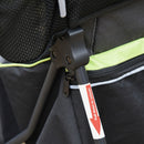 Black Baby Hiking Backpack Carrier with Hip Seat & Rain Cover