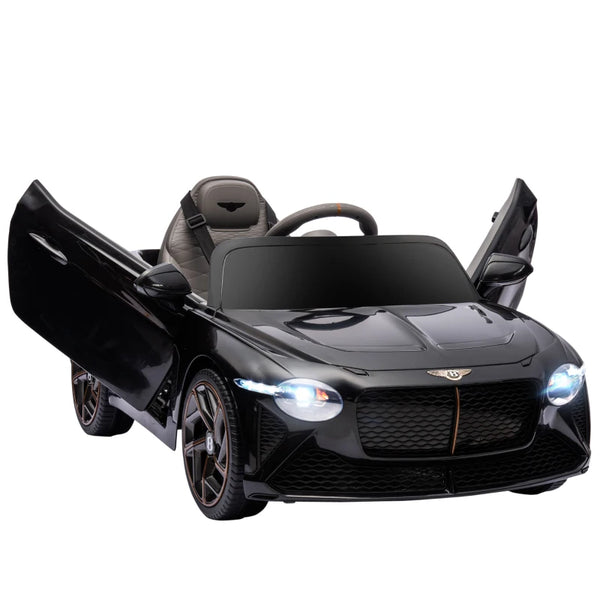 Black Licensed 12V Kids Electric Car with Remote Control