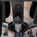 Grey Adjustable Aerobic Stepper with LCD Screen & Resistance