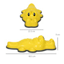 6PCs Crocodile Kids Stepping Stones Set - Sensory Toys with Anti-Slip Edge