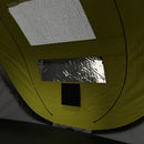Yellow 4-5 Person Pop-up Waterproof Camping Tent with Windows