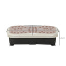 Black Vibration Plate Fitness Body Shaper Trainer