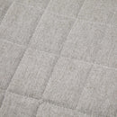 Swivel Adjustable Bar Stools Set of 2, Light Grey, Steel Frame, Kitchen Bar Dining